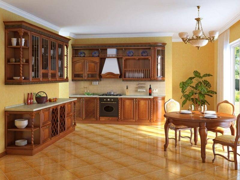 классическая угловая кухня в Петрозаводске