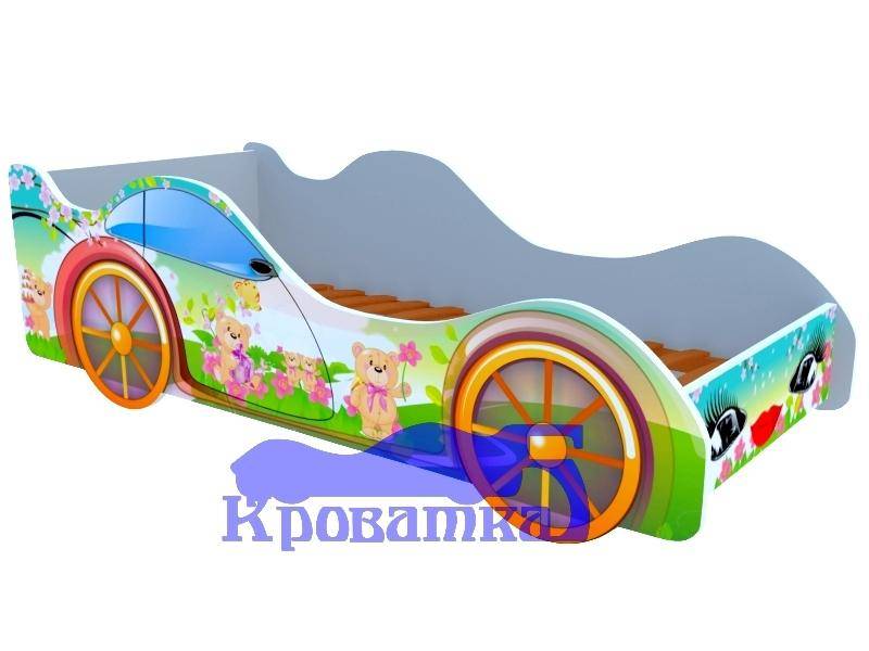 детская кровать-машина мишки в Петрозаводске