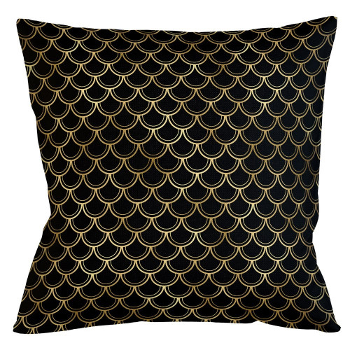 интерьерная подушка «чешуйки двойные» (ночь) в Петрозаводске