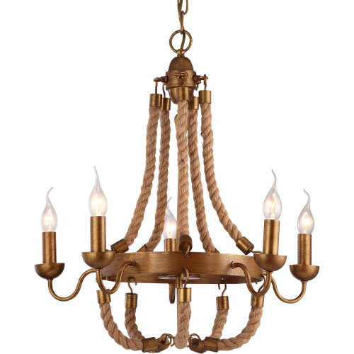 подвесная люстра arte lamp amaca a8957lm-5bz в Петрозаводске