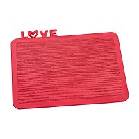 разделочная доска happy board love, красная в Петрозаводске
