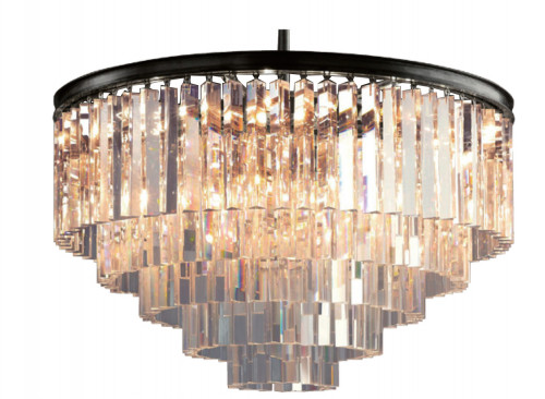 люстра odeon 5 rings черное основание в Петрозаводске