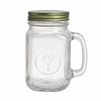 кружка с крышкой bormioli rocco drinking jar в Петрозаводске