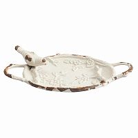 декоративное блюдо pewter dish серое в Петрозаводске