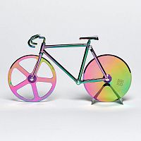 нож для пиццы из нержавеющей стали the fixie, радужный в Петрозаводске