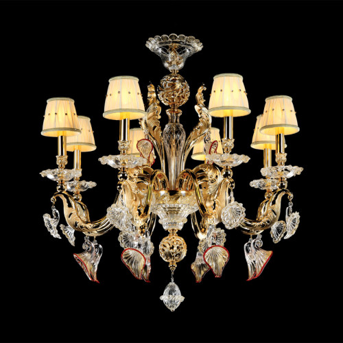 люстра md102729-8a от illuminati золото/янтарная в Петрозаводске