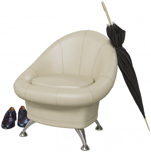 банкетка 6-5104, бежевая искусственная кожа в Петрозаводске