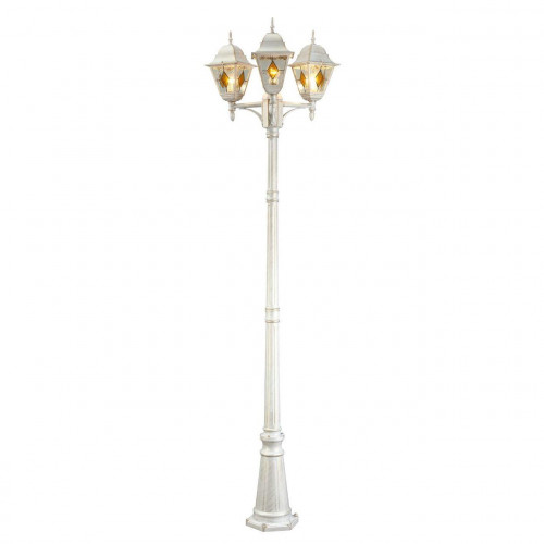 садово-парковый светильник arte lamp berlin a1017pa-3wg в Петрозаводске