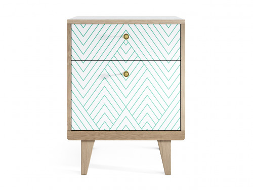 прикроватная тумба thimon белая с голубым в Петрозаводске