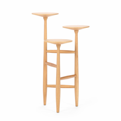 стол кофейный tripod высота 75 коричневый в Петрозаводске