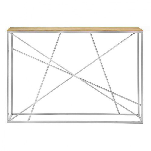 консоль wilson line silver светлый дуб в Петрозаводске