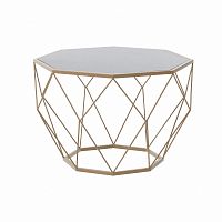 стол gold geometria золотой, черный в Петрозаводске