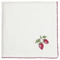 салфетка strawberry red w/embroidery в Петрозаводске