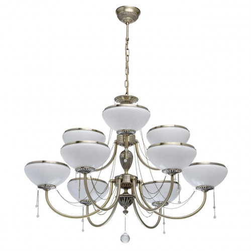 подвесная люстра mw-light фелиция 347019309 белая в Петрозаводске