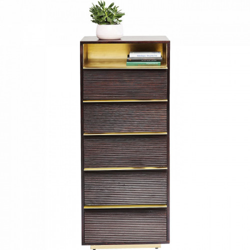 комод высокий casino ручная работа коричневый в Петрозаводске