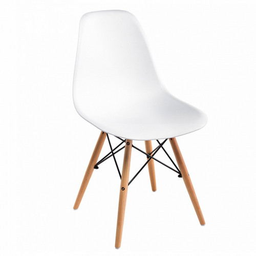 стул деревянный eames pc-015 white в Петрозаводске