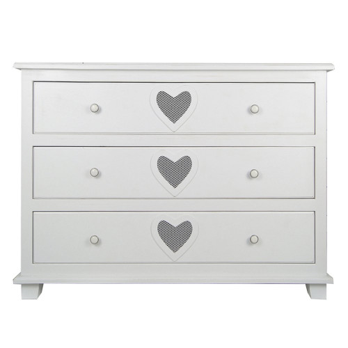 комод adelina 3 ящика белый в Петрозаводске