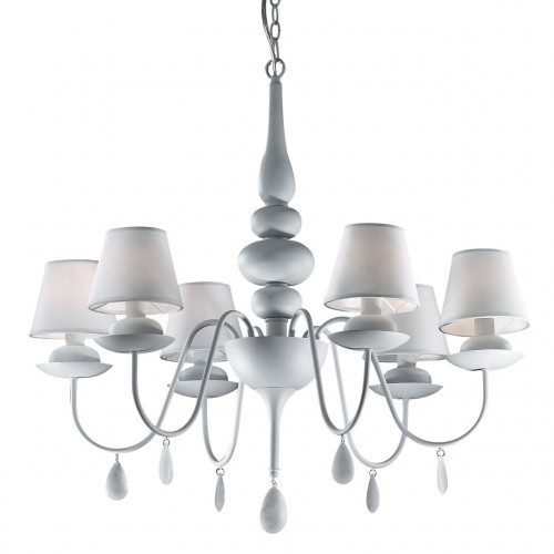 подвесная люстра ideal lux blanche sp6 bianco в Петрозаводске