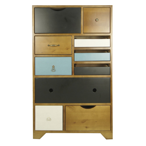 комод универсальный «aquarelle birch» 10 ящиков разноцветный в Петрозаводске