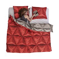 постельное белье оригами красный (200*220) в Петрозаводске