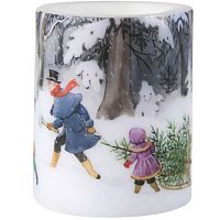 свеча большая elsa beskow рождественское дерево, 12х10 см в Петрозаводске