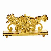 подставка для визиток pewter flower золотой в Петрозаводске