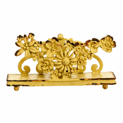 подставка для визиток pewter flower золотой в Петрозаводске