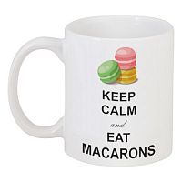 кружка с рисунком macarons в Петрозаводске