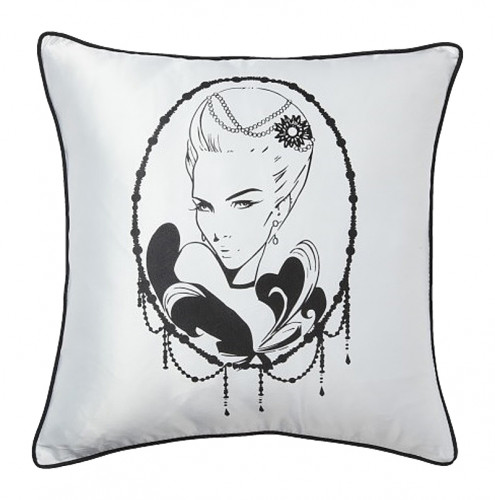 подушка с рисунком intriguer white в Петрозаводске
