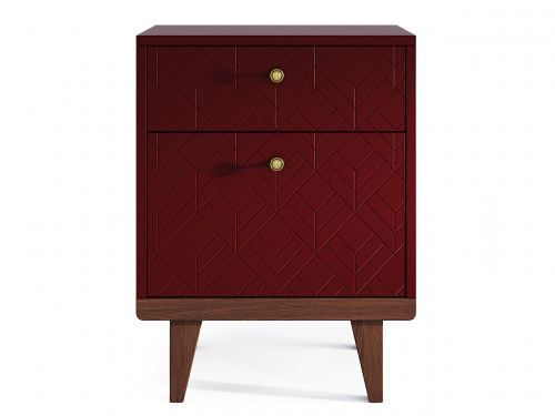 прикроватная тумба thimon бордовая в Петрозаводске