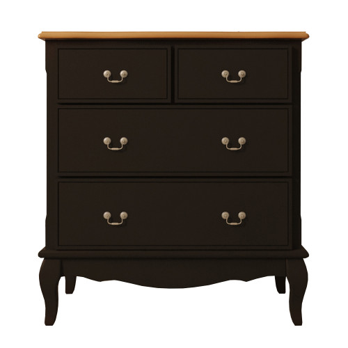 комод leontina black (4 ящика) черный в Петрозаводске