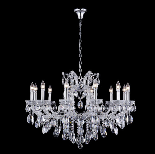 подвесная люстра crystal lux hollywood sp12 chrome в Петрозаводске
