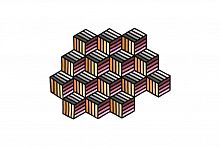 ковер parquet hexagon orange 305x188 от gan в Петрозаводске