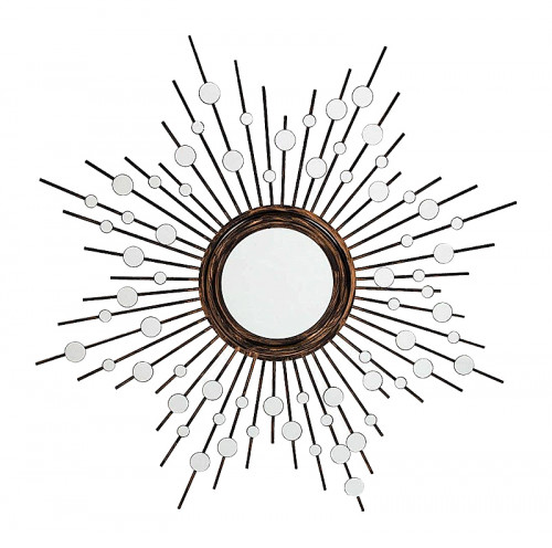 зеркало-солнце большое состаренное диаметр 126 см golden aster в Петрозаводске