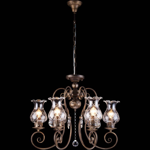 подвесная люстра arte lamp palermo a2053lm-6br в Петрозаводске