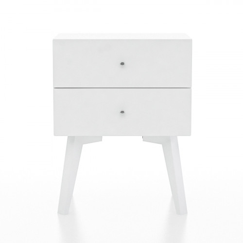 тумбочка белая с двумя ящиками low lutreola в Петрозаводске