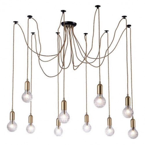 подвесная люстра arte lamp 70 a8040sp-10sg в Петрозаводске