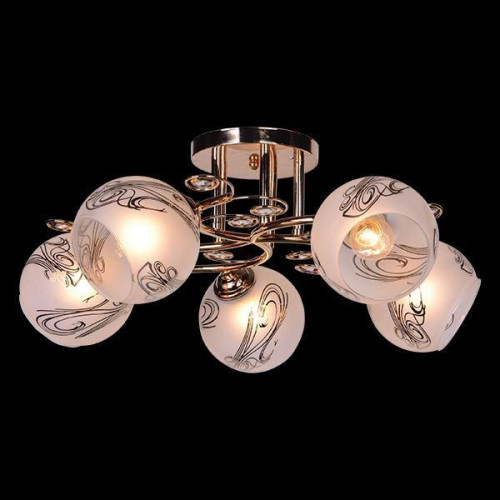 потолочная люстра eurosvet 30031/5 золото в Петрозаводске