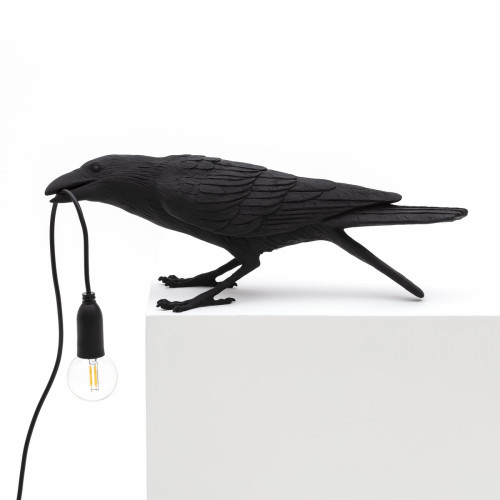 настольная лампа bird black playing от seletti в Петрозаводске