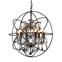 люстра foucault's orb crystal d52 антик (темная) чёрная в Петрозаводске