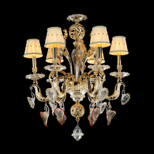 люстра md102729-6a от illuminati золото/янтарная в Петрозаводске