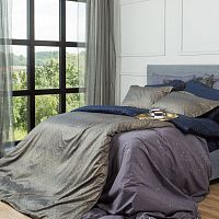 комплект постельного белья decoflux сатин 1.5 спальный twist dark в Петрозаводске