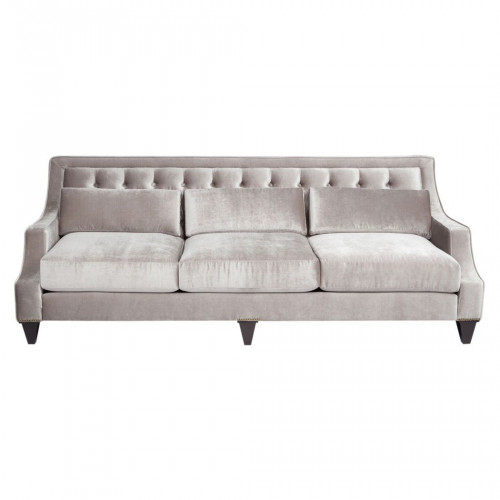 диван tufted прямой серый в Петрозаводске