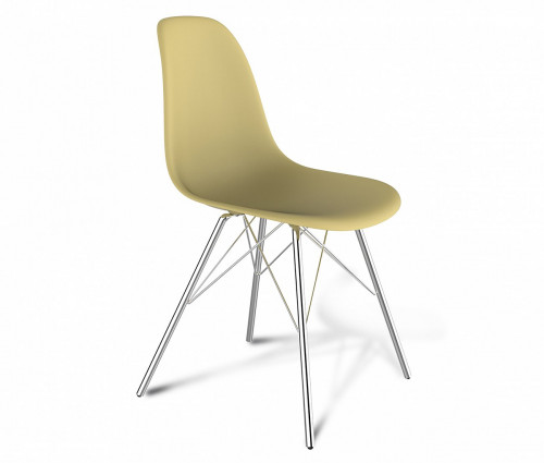 стул dsr бежевый s37 (eames style) в Петрозаводске