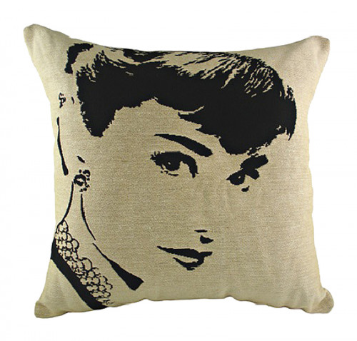 подушка с портретом одри хэпбёрн audrey hapburn в Петрозаводске