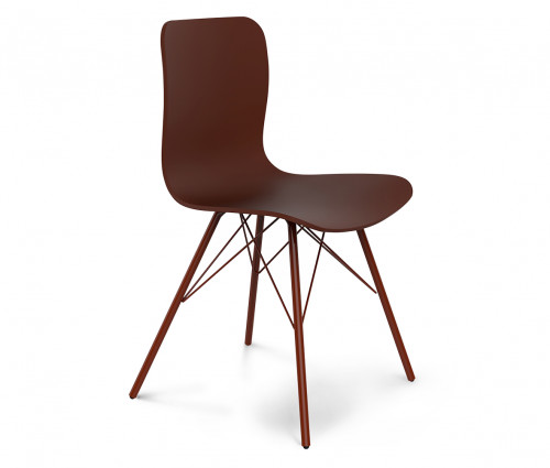 стул dsr коричневый s40 (eames style) в Петрозаводске