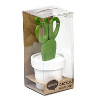 ножницы cactus с держателем, белые с зеленым в Петрозаводске
