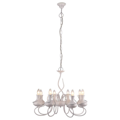 подвесная люстра arte lamp vaso a6819lm-8wh в Петрозаводске