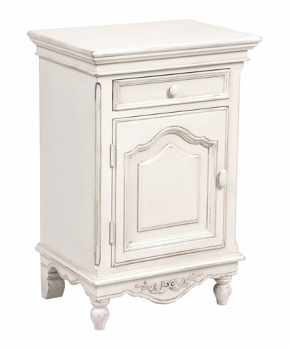 тумбочка прикроватная марсель закрытая молочно-белая в Петрозаводске