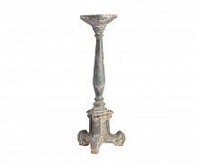подсвечник фигурный голубой состаренный на 1 свечу antique blue finish, 61 см в Петрозаводске